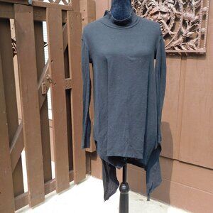We The Free XS Oversized Assym Tunic Thermal Top EUC